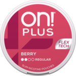 on! PLUS Berry Regular