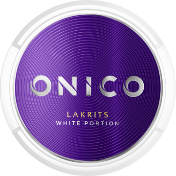 onico-lakrits-nikotinfritt-portion.png Onico Licorice – Image 1