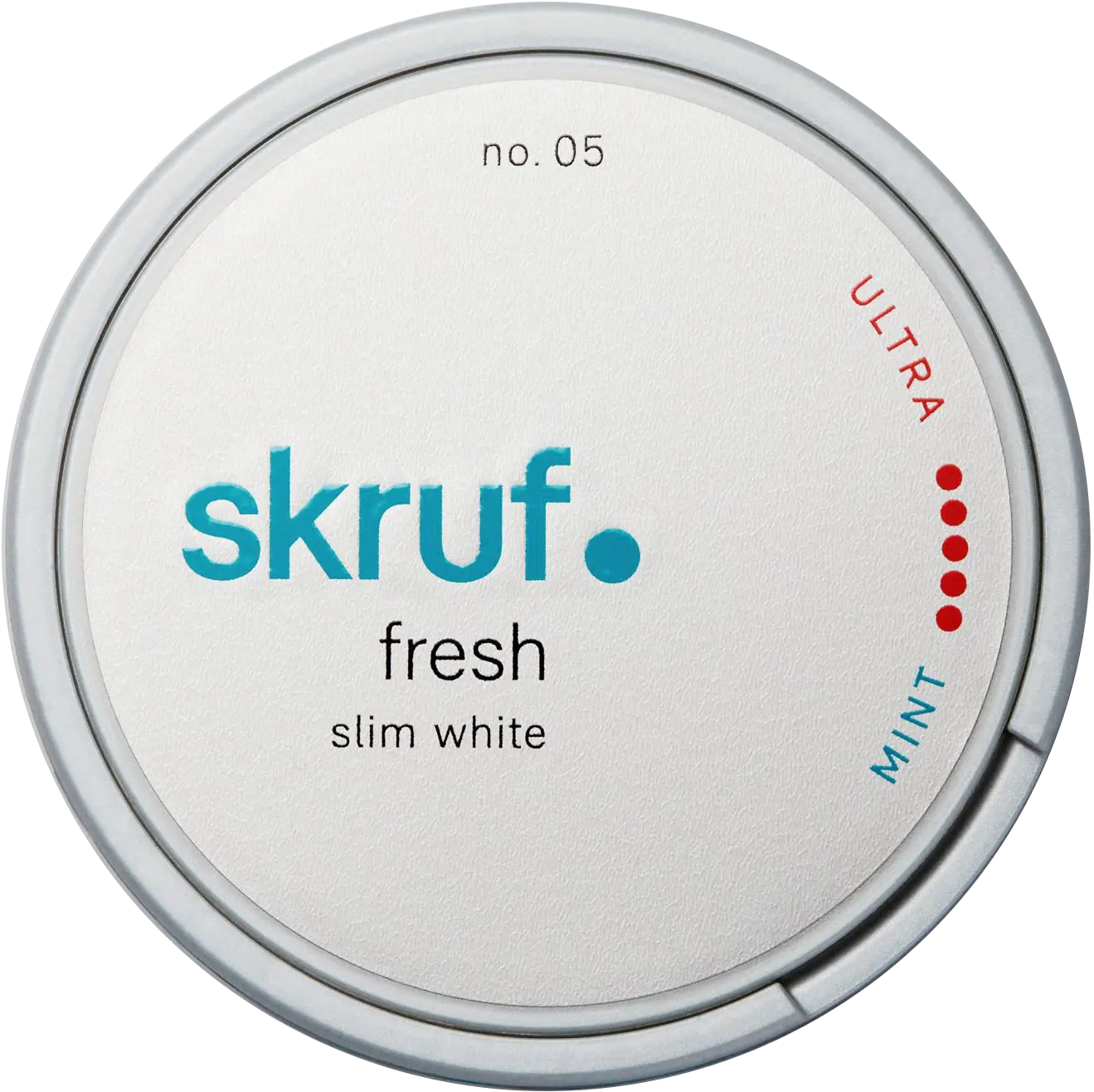 skruf-fresh-slim-white-mint-ultra.webp Skruf Slim Fresh Ultra Stark White Portion - Slika 1